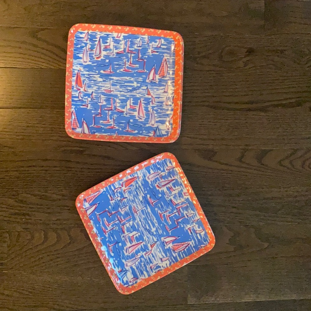 Lily Pulitzer Plates( Set of 4)